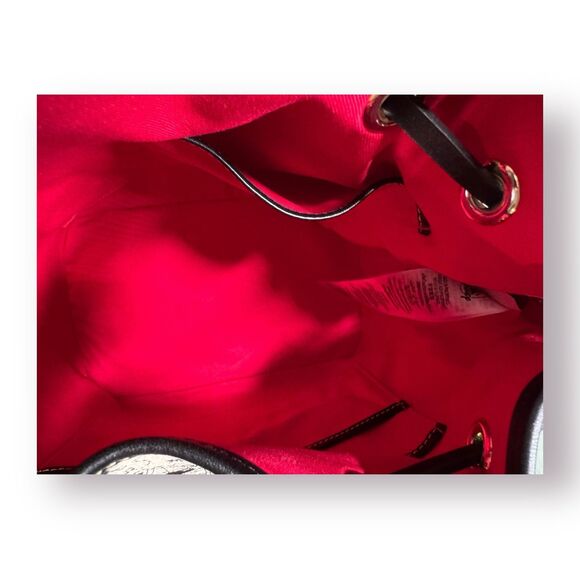 Dooney & Bourke Mickey and Minnie Mouse The Picnic Drawstring Bag BNWT Rare - Picture 11 of 12